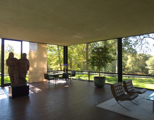 グラスハウス フィリップ ジョンソンのガラスの家 Houzz ハウズ