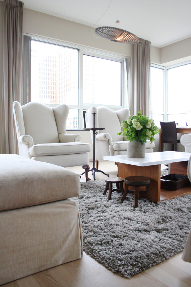 This is an example of a classic living room in Amsterdam.