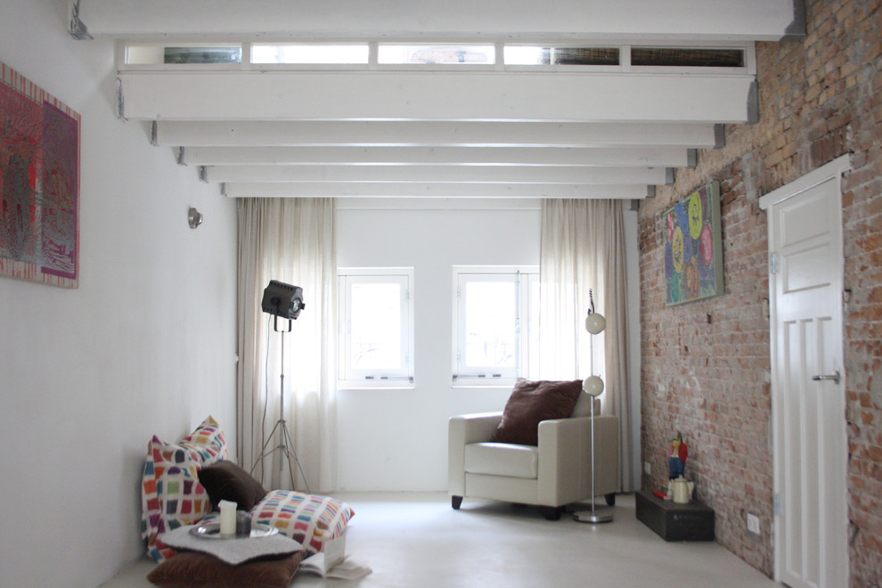 Urban living room in Amsterdam.