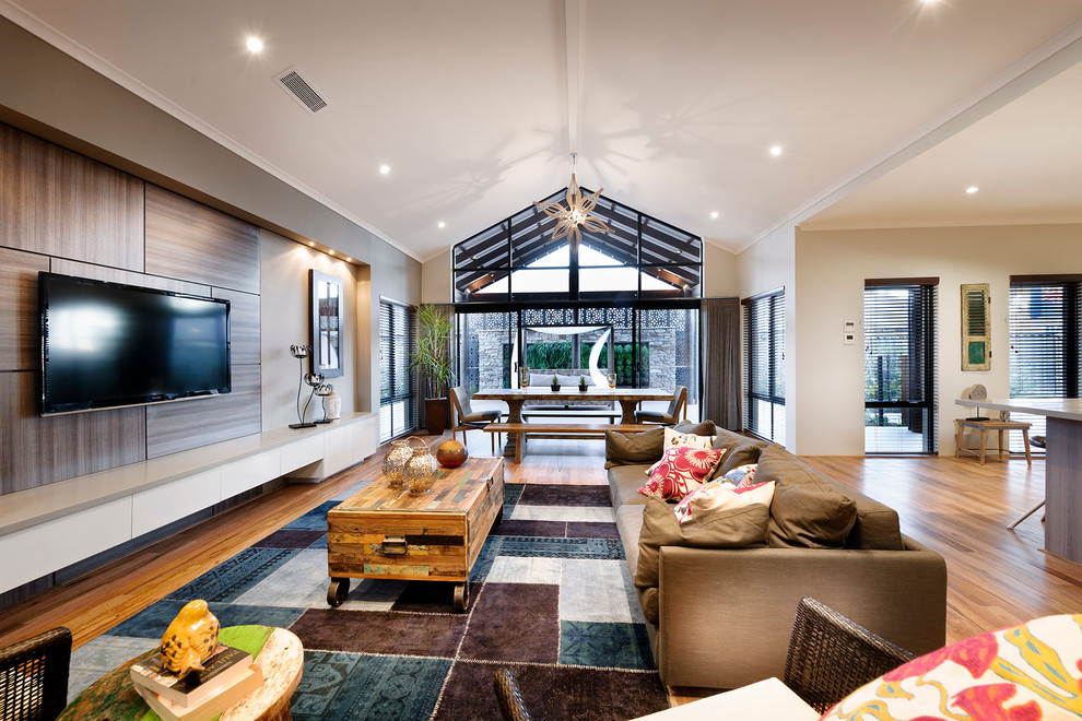 The Karridale Retreat Contemporary Living Room Perth By The