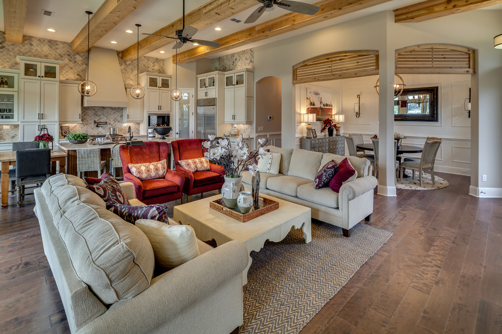 Living room - traditional living room idea in Jacksonville
