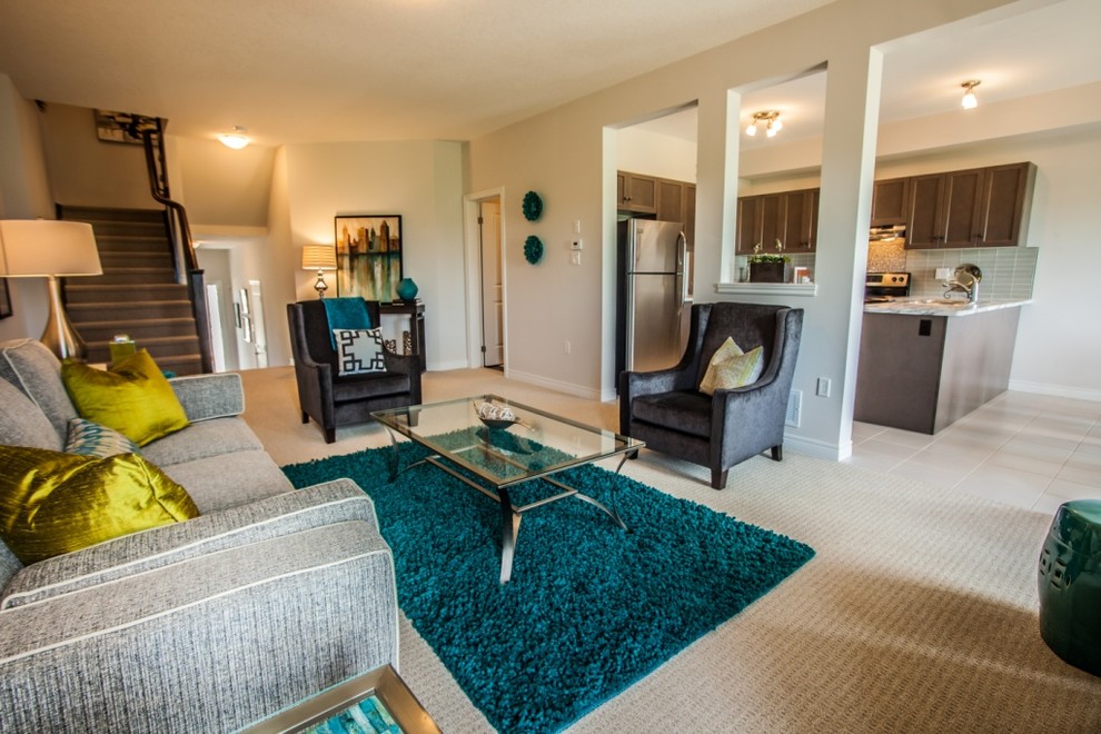 The Laurelwood at the Fairgrounds Main Floor Modern Living Room