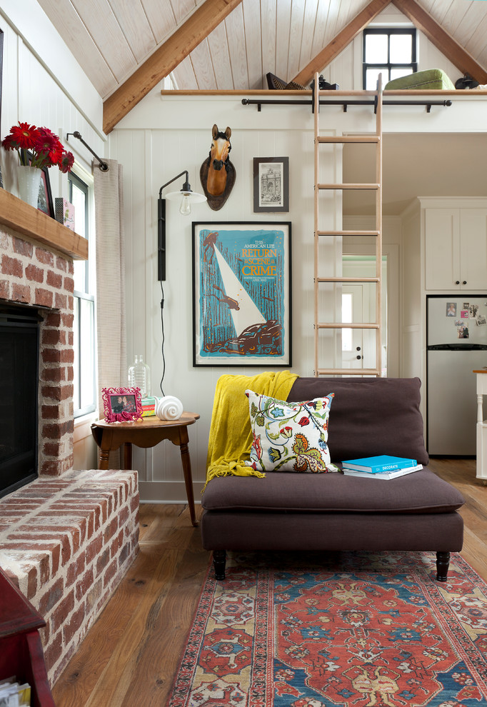 The Little House in Little Rock Traditional Living Room Little