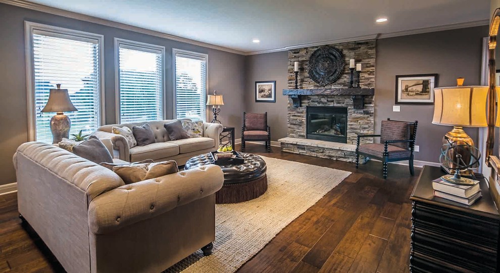 the Lockwood Living Room Traditional Living Room Kansas City by