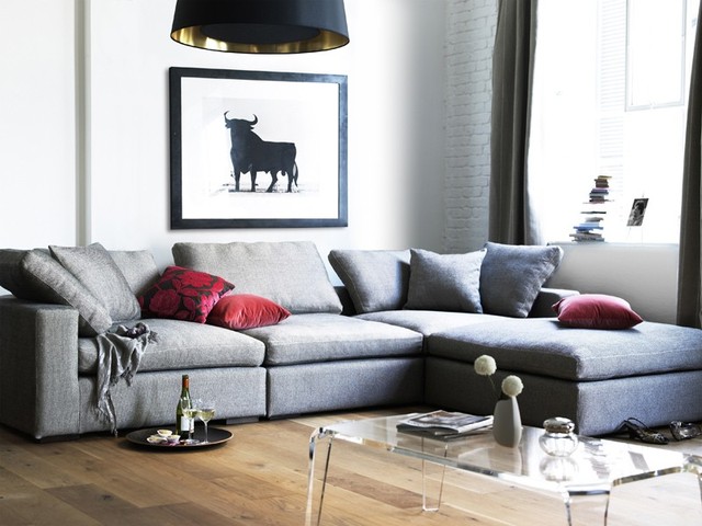 The Long Island - Contemporary - Living Room - London - by Sofa.com | Houzz