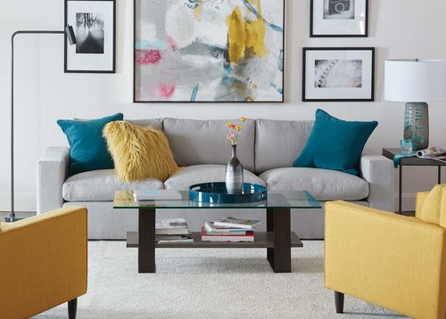 Teal and Grey Living Room Ideas in 2023 - Trendy Home Interiors