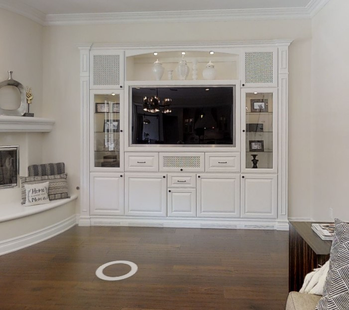 The Oak Calabasas Zamani Builtins Living Room Orange County by