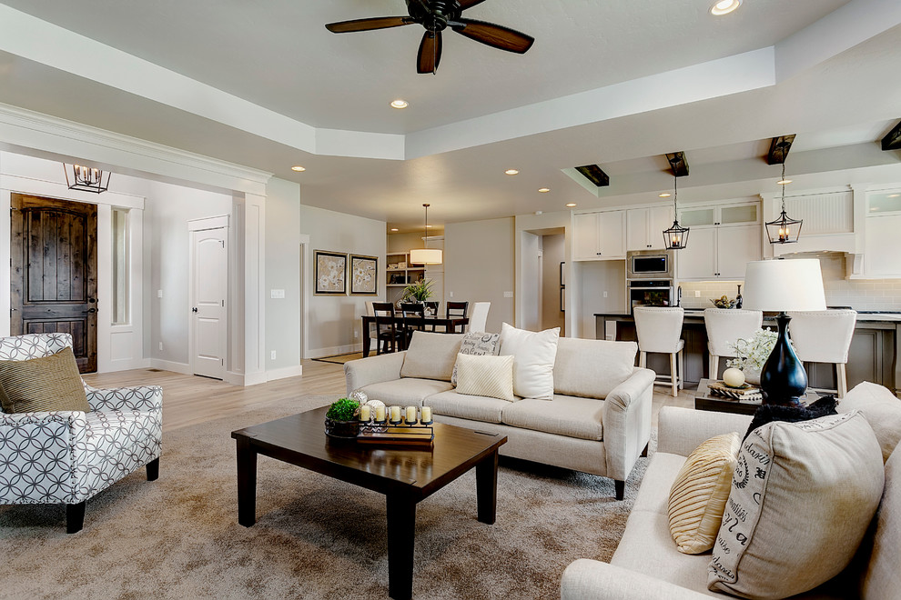 The Patterson V2 Legacy (Eagle, ID) Craftsman Living Room Boise