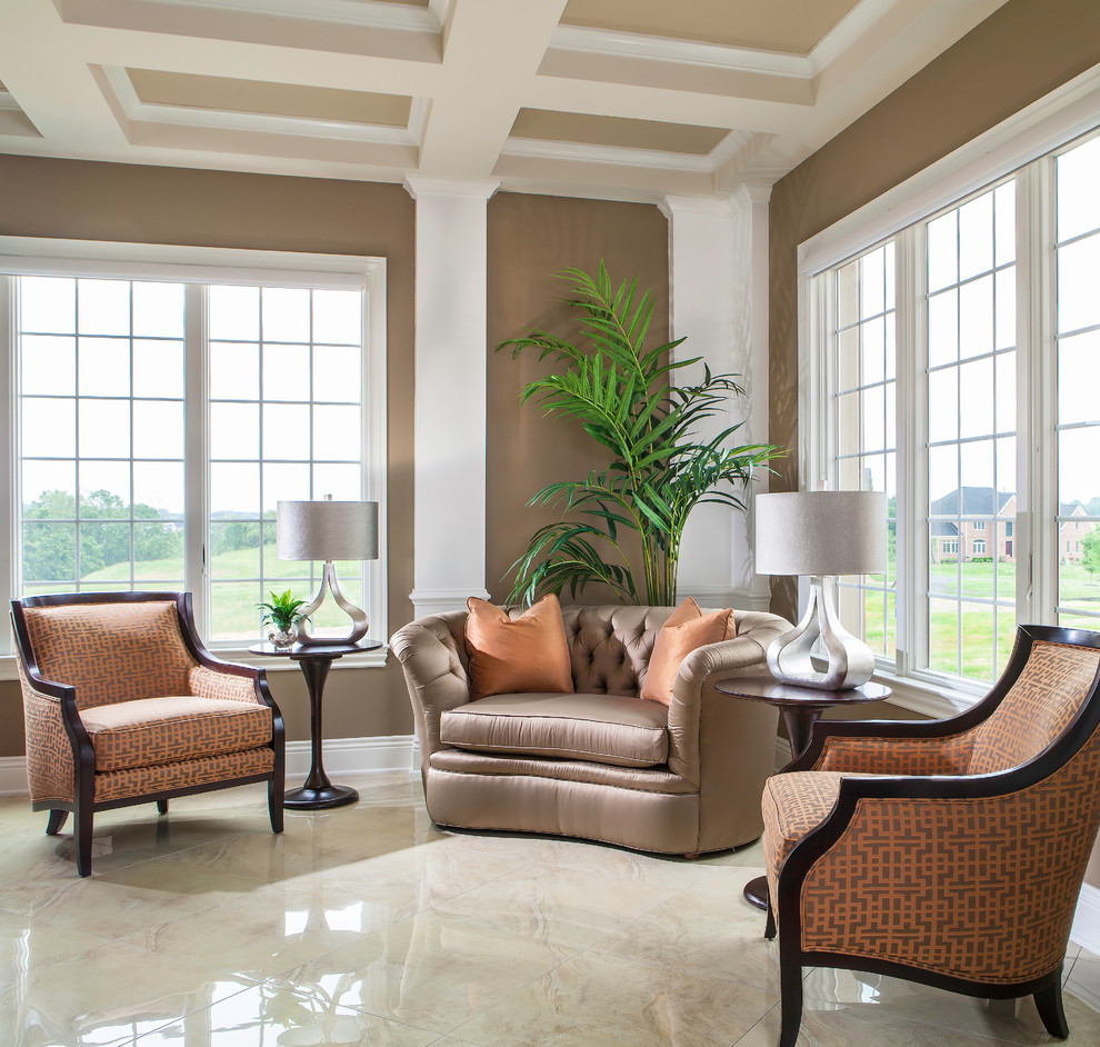 The Pianist's Sunroom Traditional Living Room Baltimore by