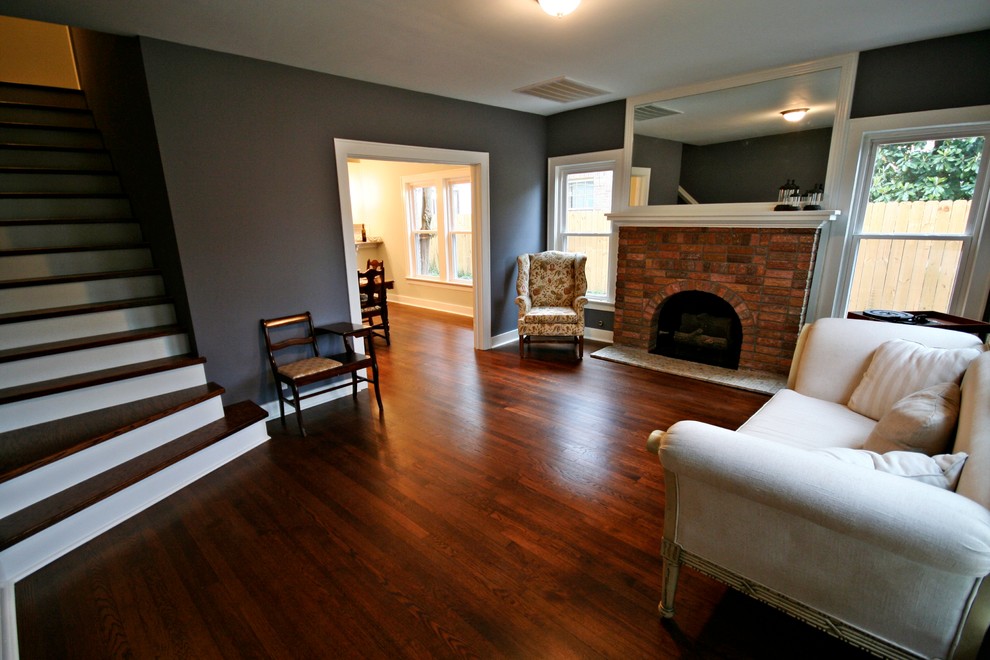 The Rosewood - Traditional - Living Room - Houston - by Pax Houstonia ...