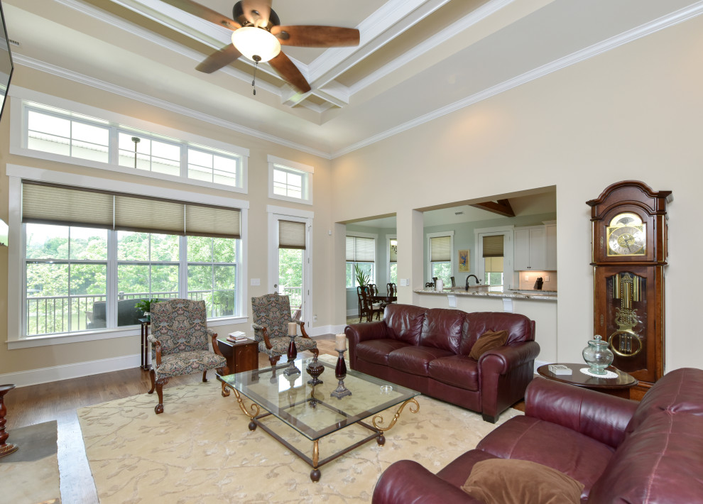 The Sandy Creek Plan 1329D Arts & Crafts Living Room Other by Donald A. Gardner