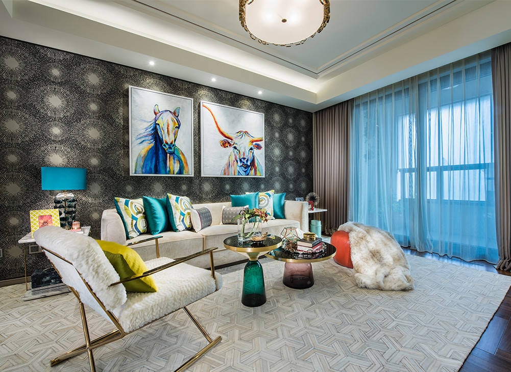 The Upper Residence - Ode to Andy Warhol - Contemporary - Living Room -  Singapore - by A.RK Interior Design Pte Ltd | Houzz