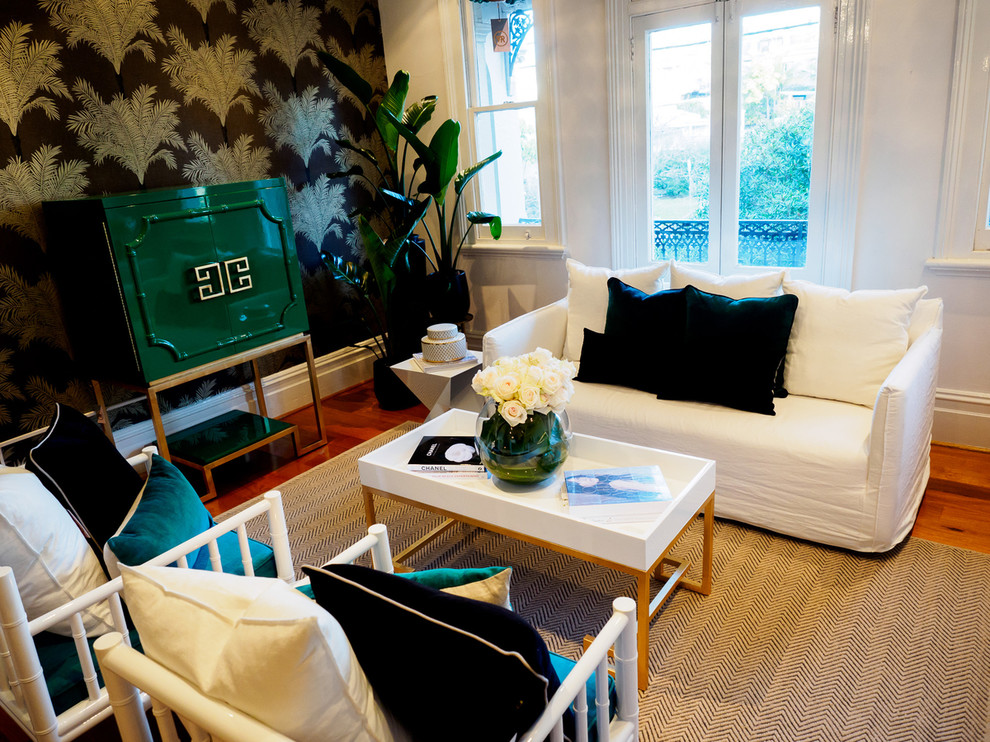 The Room Traditional Living Room Sydney by The