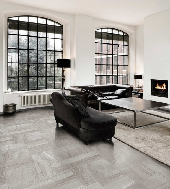 Tile Style Contemporary Living Room Minneapolis by Innovative