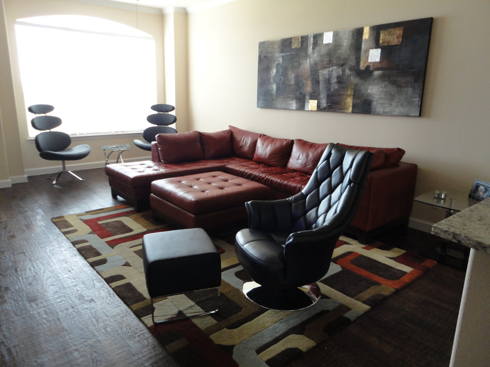 Tillman Residential Design Contemporary Living Room Dallas by