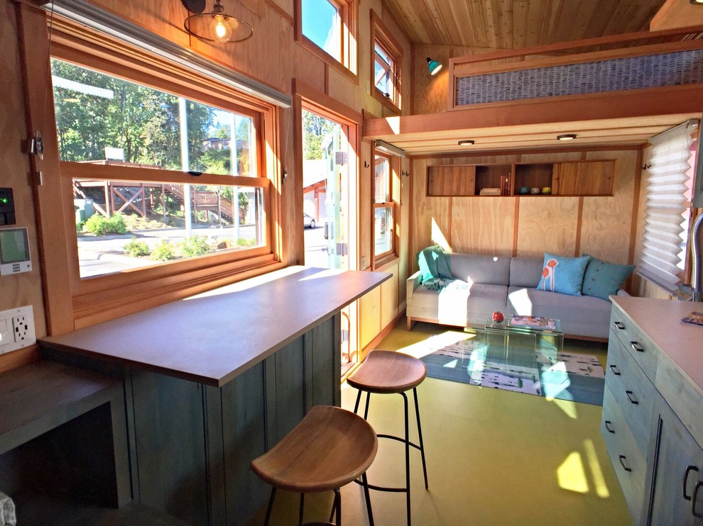 Tiny House Build - Contemporary - Living Room - Seattle - by Brett ...