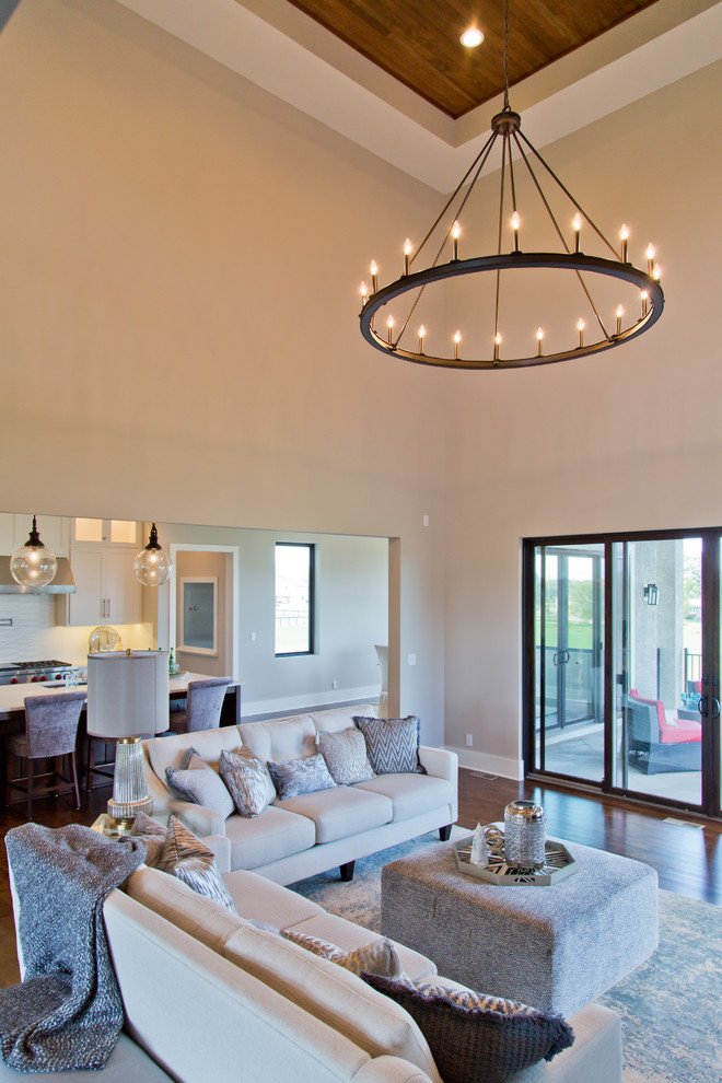 Todd Hill Homes for 2018 Fall Parade of Homes in Kansas City Modern Living Room St Louis