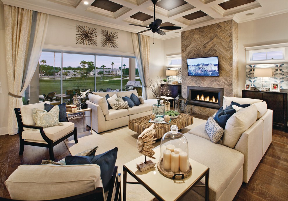 Toll Brothers at Atlantic Beach Country Club Living Room