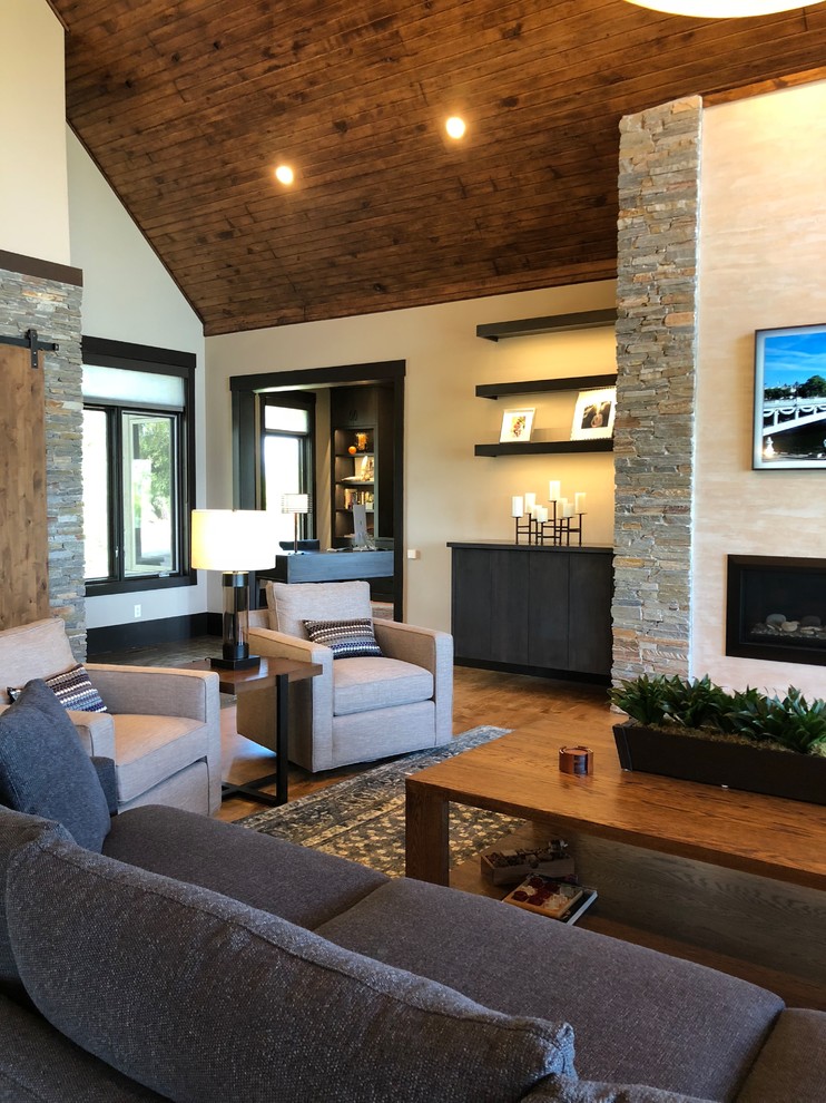 Tollgate Canyon Residence Modern Living Room Salt Lake City by