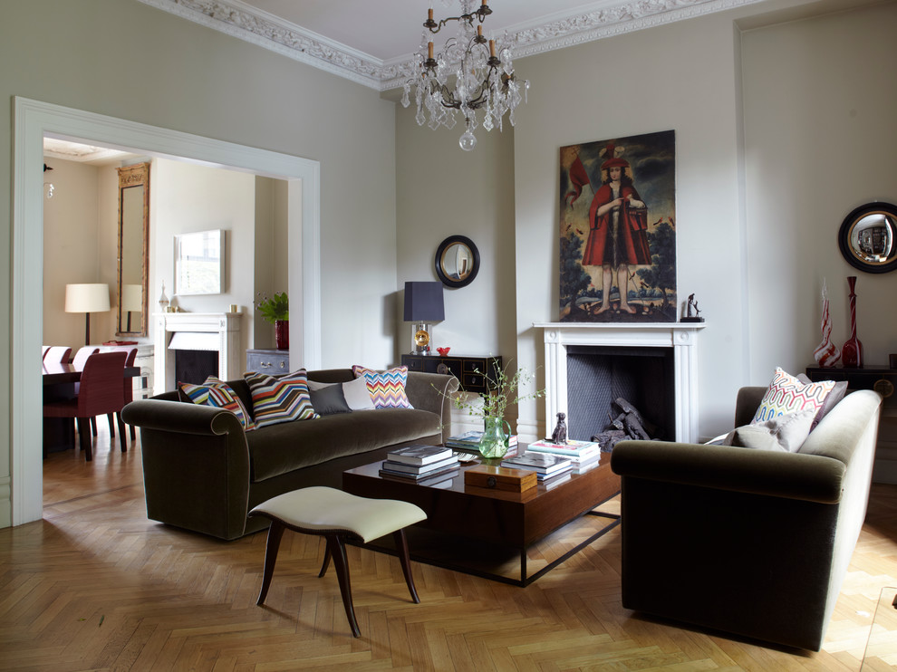 Classic living room in Sussex.