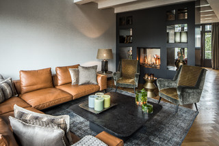 Grey Brown Living Room Photos Ideas Houzz