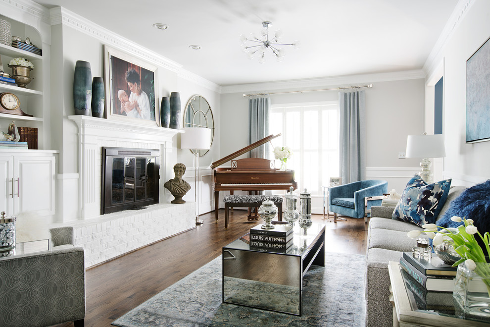 Traditional Eastside Living Room Transitional Living Room Other