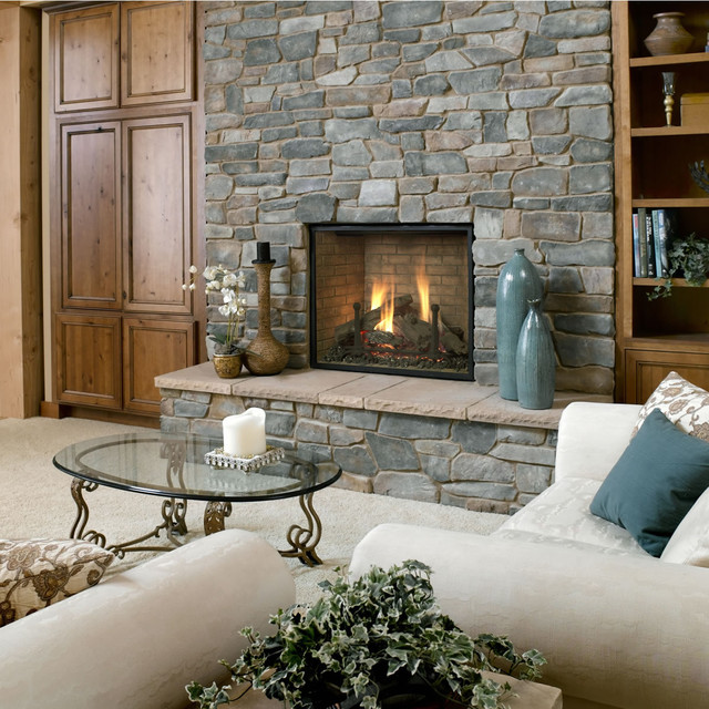 Traditional Fireplaces Traditional Living Room Portland by