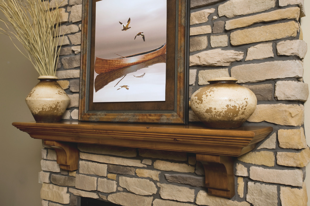Alder Fireplace Mantel - Photos u0026 Ideas | Houzz