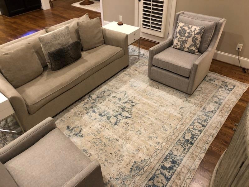 Traditional meets Modern... Our Overdye Persian Tabriz inspires a