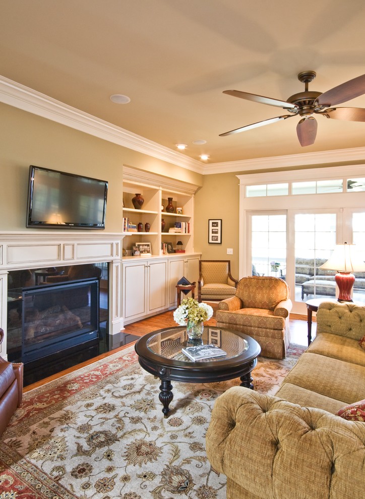 Traditionally Cozy Traditional Living Room Charleston by