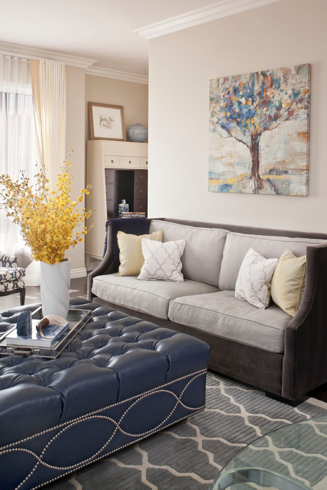 Transitional Design Transitional Living Room Los Angeles by Jeneration Interiors Houzz