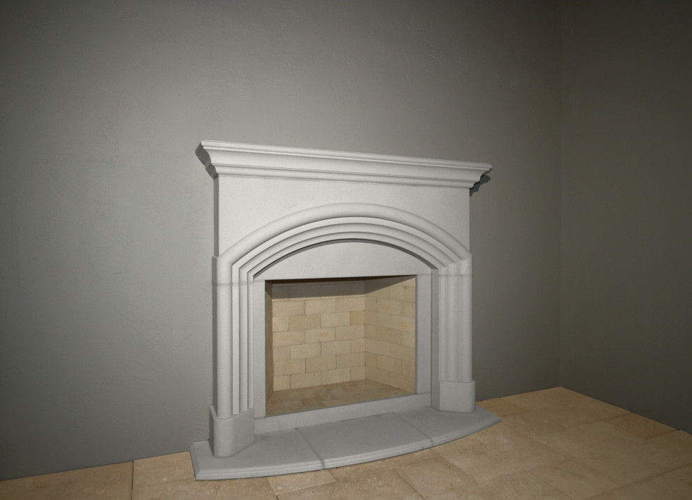 Transitional Fireplace Mantel Styles Transitional Living Room