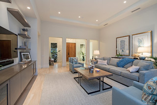 Transitional Living Room - Transitional - Living Room - Miami | Houzz