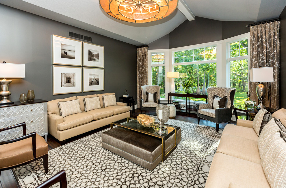 Transitional Living Room - Transitional - Living Room - Other | Houzz