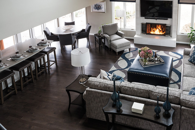 Transitional Whole Home Remodel In Overland Park Ks Living Room Kansas City By Design Connection Inc Houzz Transitional Whole Home Remodel In, Home Rooms Furniture Kansas City Ks