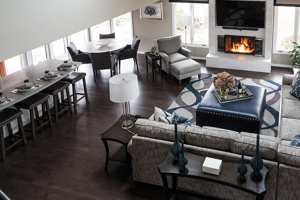 Transitional Whole Home Remodel in Overland Park, KS Transitional