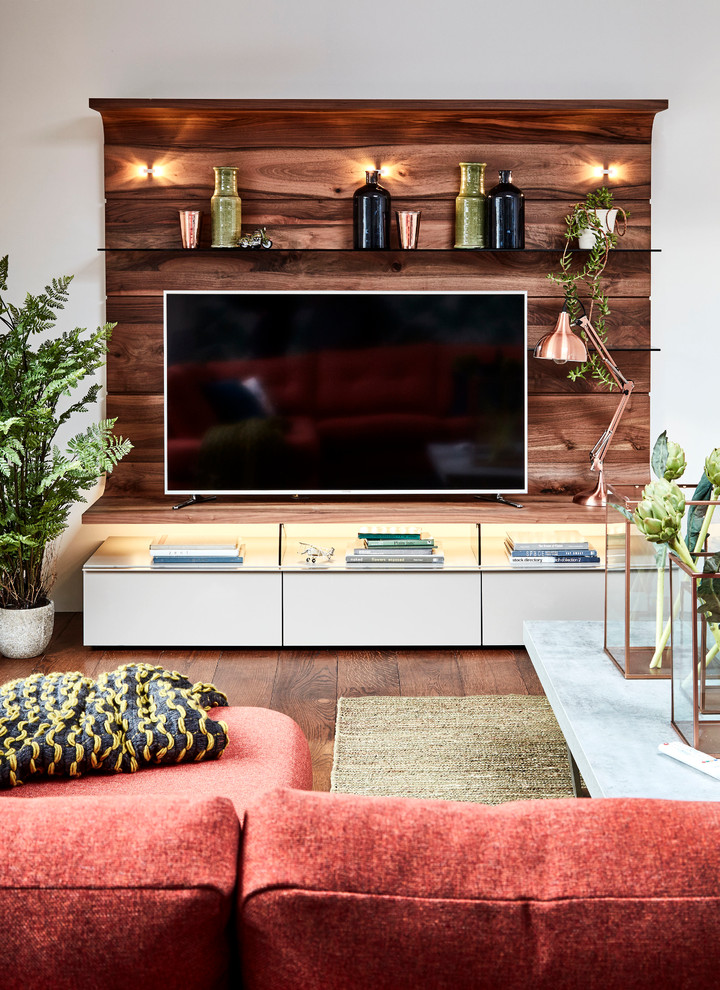 Inspiration for a mediterranean living room remodel