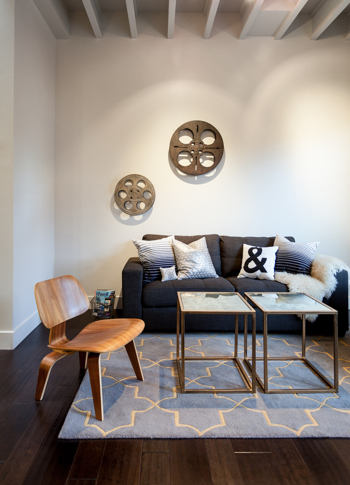 Living room - modern living room idea in Sacramento