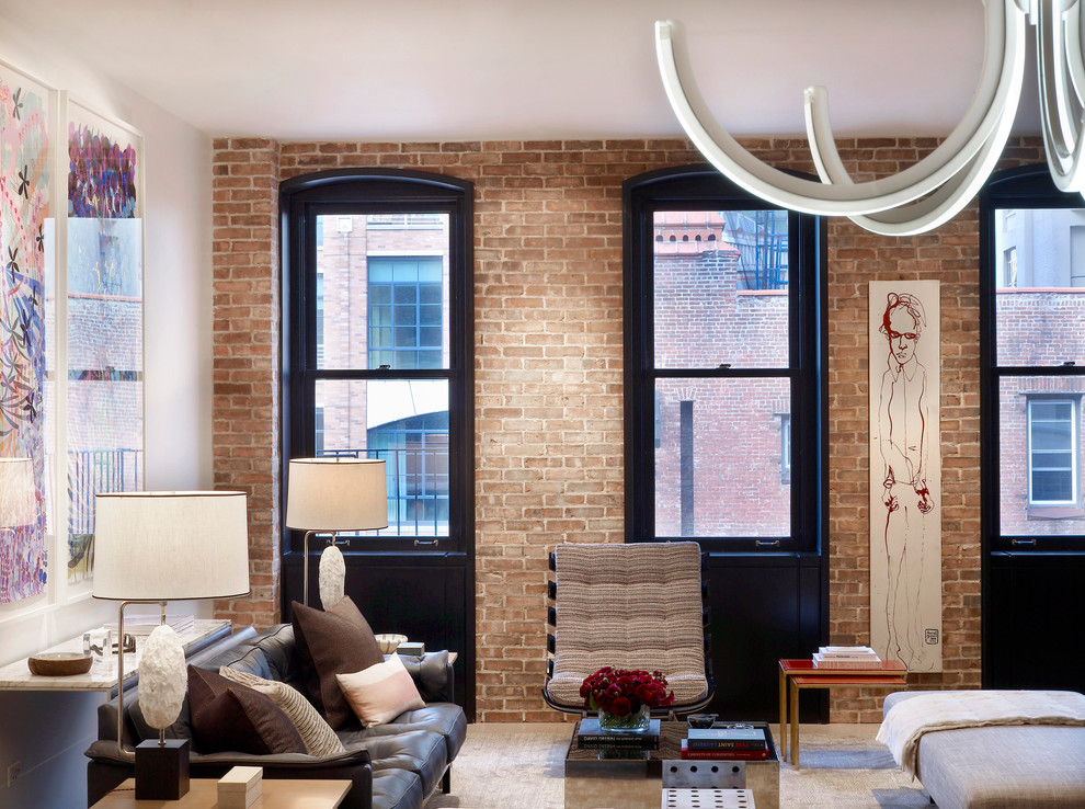 Стильный дизайн: гостиная комната в современном стиле без телевизора - последний тренд