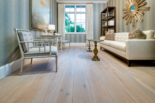 Tropea - Legno Bastone Wide Plank Flooring - Transitional - Living