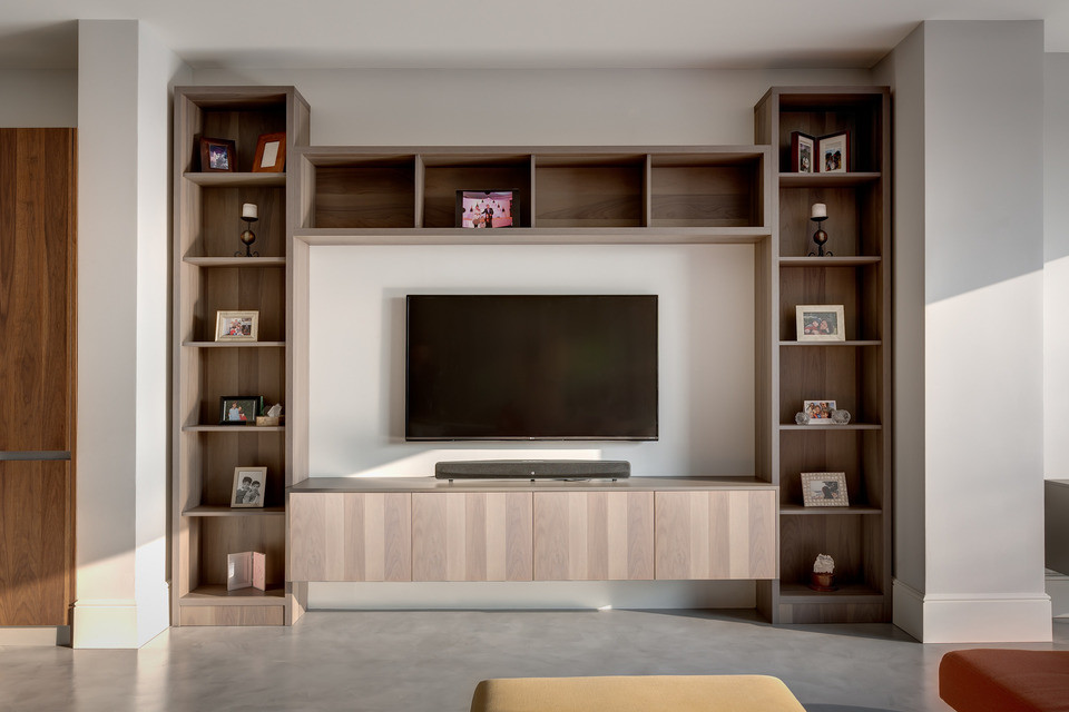 TV Media Units & Shelving Contemporary Living Room Other by C