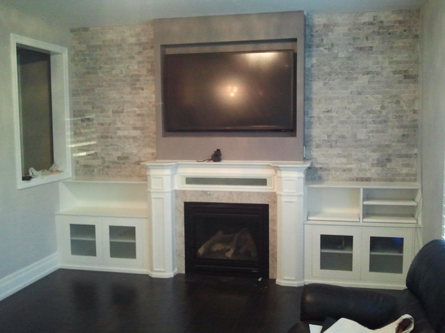 Tv Wall Unit Fire Place Mantel Modern Living Room Toronto By Sunflower Desighn - Wall Units With Fireplace Tv Wall Unit Fire Place Mantel Modern Living Room Toronto By Sunflower Desighn - Wall Units With Fireplace