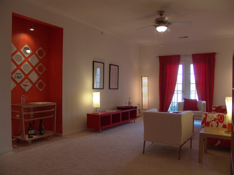 Twenty-something Condo - Modern - Living Room ...