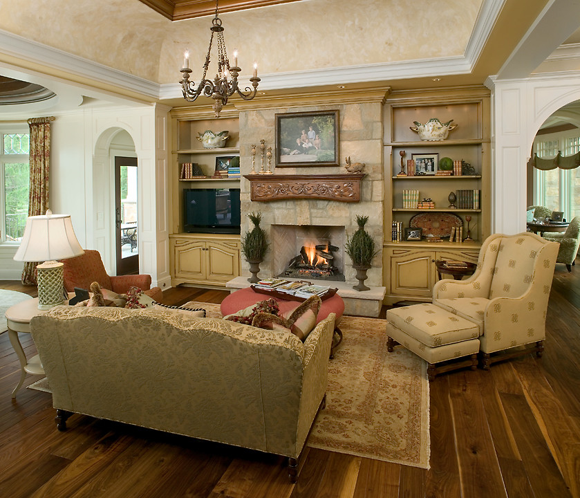 Two Creeks Expansive Estate Traditional Living Room Grand