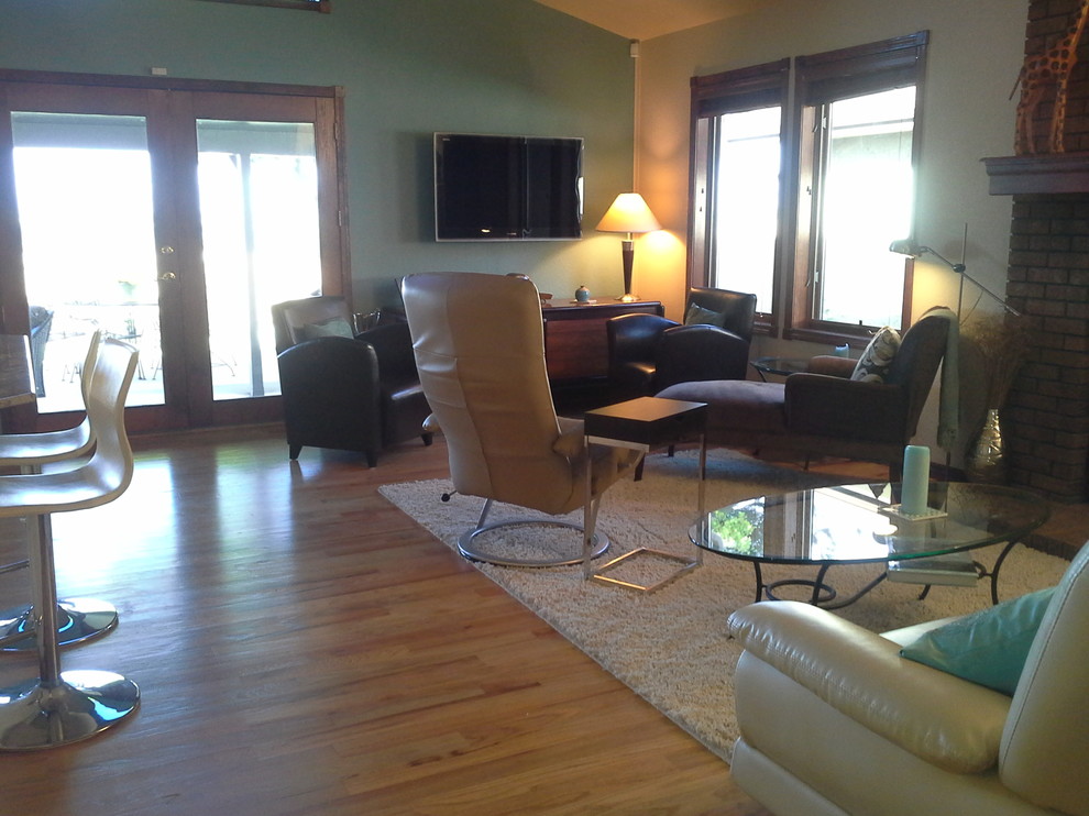 Example of a 1960s living room design in Denver