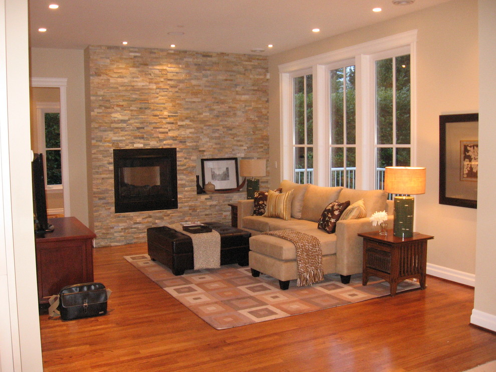 This is an example of a traditional living room in Vancouver.