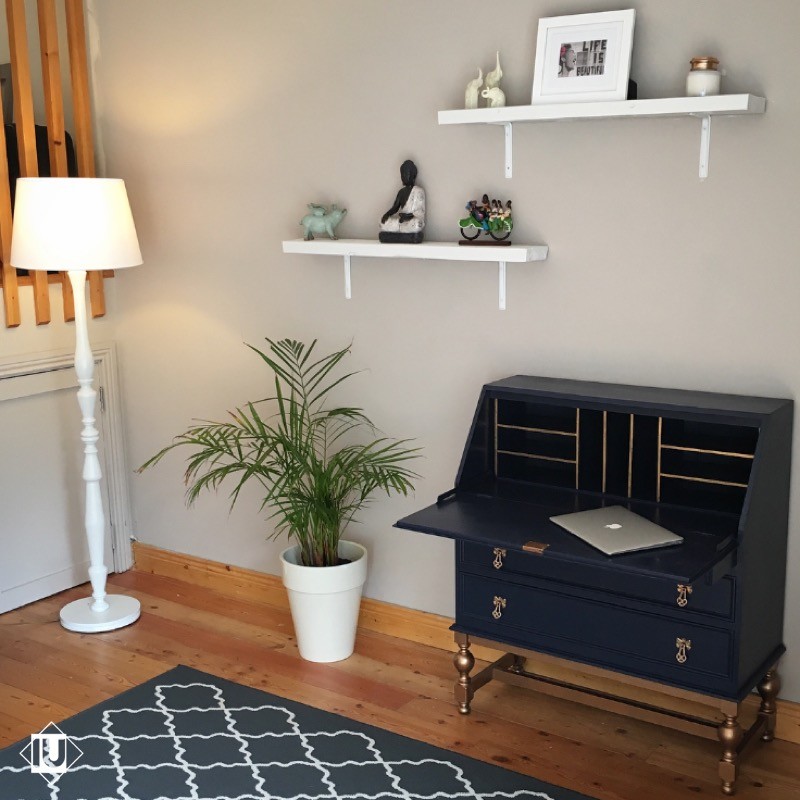Upcycled Writing Bureau - Traditional - Living Room - Dublin - by Inside  Upgrade | Houzz