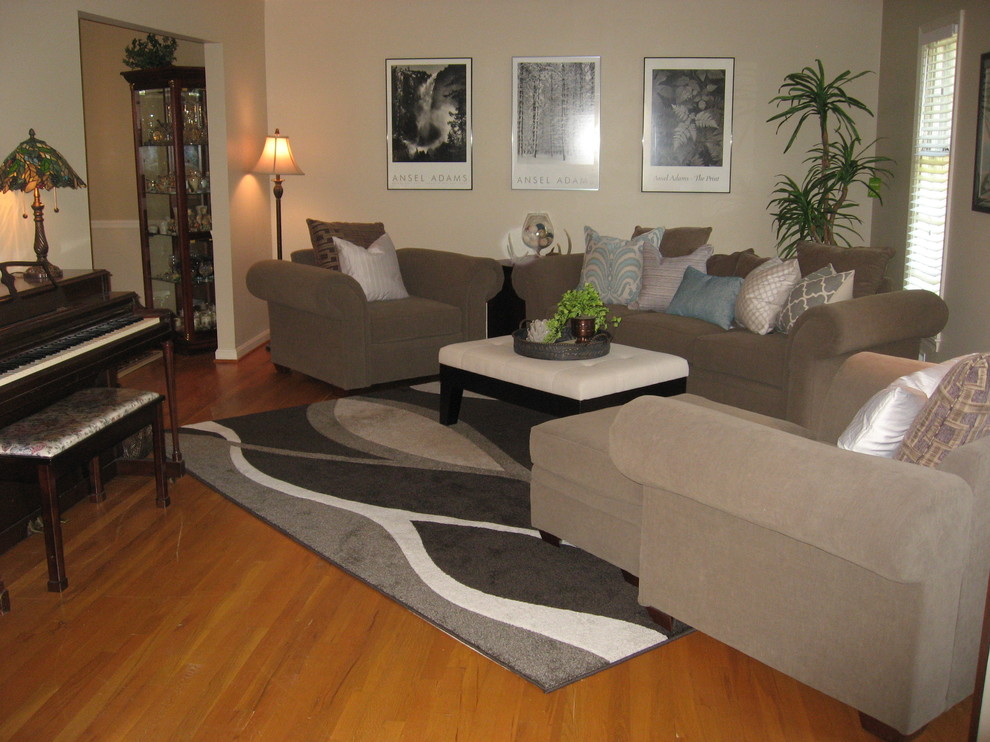 Updated Living Room Contemporary Living Room Baltimore by