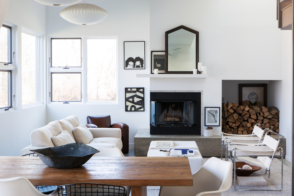 Upstate New York - Contemporary - Living Room - New York - by User | Houzz