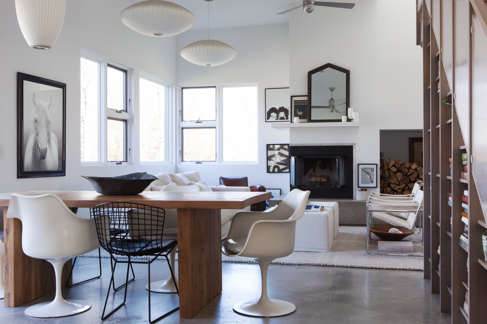 Modernes Wohnzimmer in New York